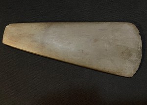Antique Neolithic Axe Head -Slate -Chisel -Ancient Stone Tool -Old Collection
