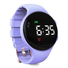 Vibrating Alarm Reminder Watch Silent Wake Up Watch - with Multiple Alarms Purp