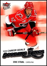 2008-09 UD Fleer Ultra #SK15 Eric Staal - Scoring Kings FREE SHIPPING!