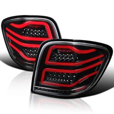 Jet Black Housing Red Led Bar Tail Lights Compatible Jet Black Housing Red Led Bar Tail Lights Compatible