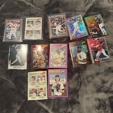 Topps MLB Heritage & Chrome Rookie Card Lot 11 Players Acuña Yelich Robert