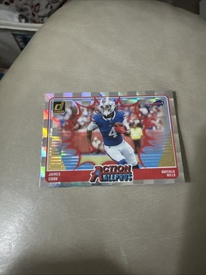 2024 James Cook Panini Donruss Action All Pros #18 Buffalo Bills