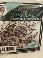 Mill Hill Spring Bouquet Counted Glass Bead Kit Floral Bouquet MHSB10 Ornament