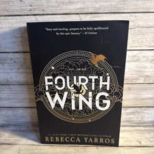 New! Fourth Wing by Rebecca Yarros (2024, Trade Paperback) Fly Or Die First Ed.