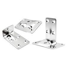 MARINE CITY Removable Table Bracket Set of 4 Stainless Steel for Boats RVs