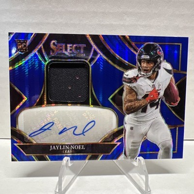 2025 Panini Select Rookie Patch Auto Texans Jaylin Noel PURPLE PULSAR 37/45
