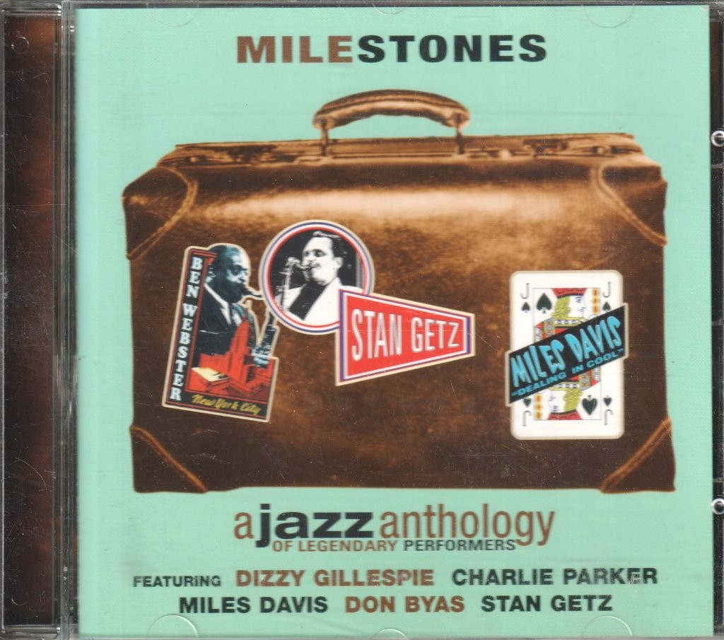 Various Artists Milestones A Jazz Anthology CD Israel Prism Leisure 1999