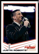 2013 Topps WWE #20 Justin Roberts