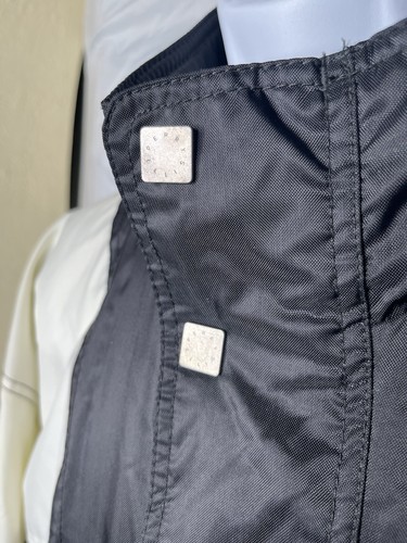 Perry Ellis America Jacket Windbreaker Spell Out On Back XL New Dead Stock 1990S - Picture 10 of 16