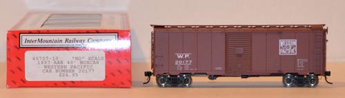 Coche de carga InterMountain HO #45707-10 Western Pacific 40' AAR, nuevo/caja | Zustand: New