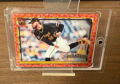 Paul Skenes 2026 Topps #T91-50 1991 Topps Baseball 35th Koi Fish Orange /25