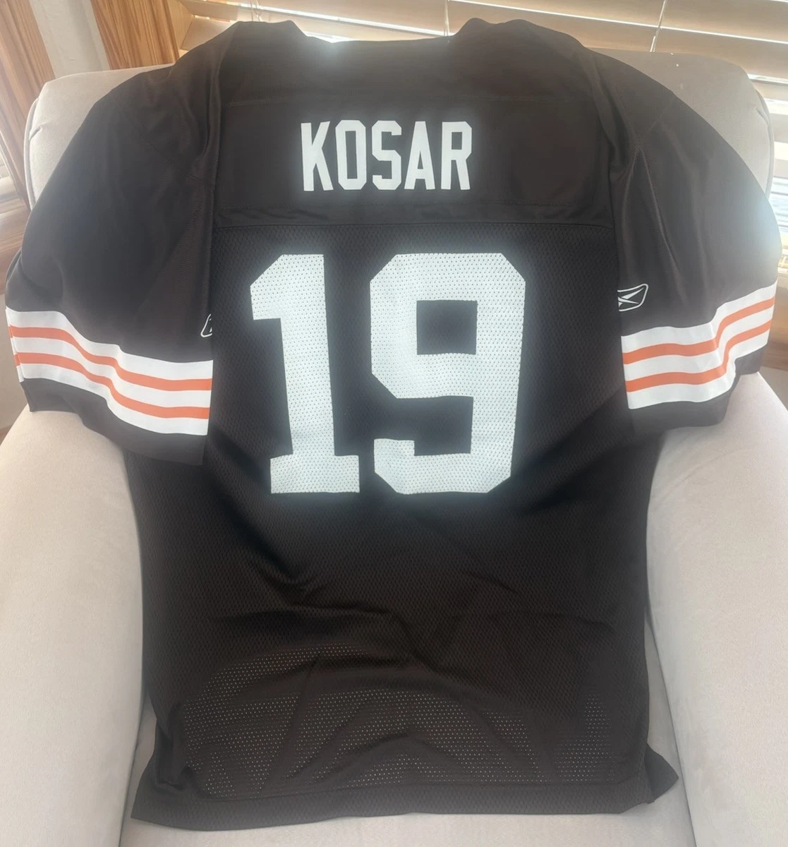 Cleveland Browns 5番 Reebok XLシャツ Reebok Cleveland Browns NFL Jerseys for sale | eBay