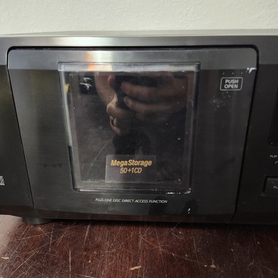 Sony CDP-CX53 50+1 Disc CD Mega Storage Changer Player Carousel No