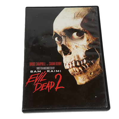 Evil Dead 2 DVD Dead By Dawn Bruce Campbell Sam Raimi 1987 Horror Movie II