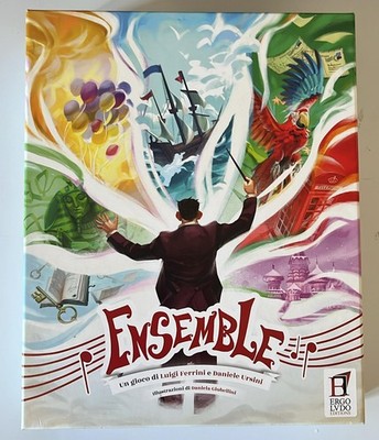 Brettspiel Ensemble gebraucht italienisch Partyspiel Ergo Ludo Ferrini Ursini