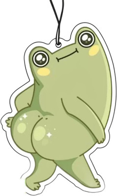 2x Popo Frog Duftbaum Auto Lustig, Frosch Duftspender, Tuning Car Air Freshener,