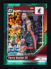 2024-25 Panini Donruss Optic Green Hyper Prizm 201/249 Terry Rozier III #7 9su