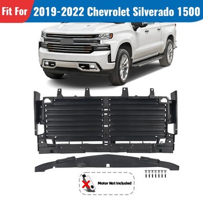 Front Radiator Shutter For 2019-2022 Chevy Silverado 1500 W/O Motor 84652494
