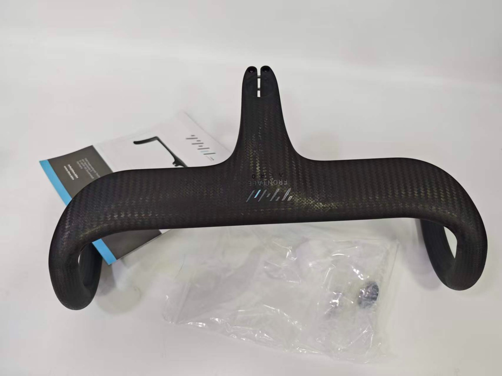 THM Integrated Bar Stem Frontale Aero Natural Carbon