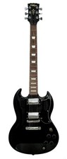 Vintage V69 Coaster Series SG Electric Guitar Black