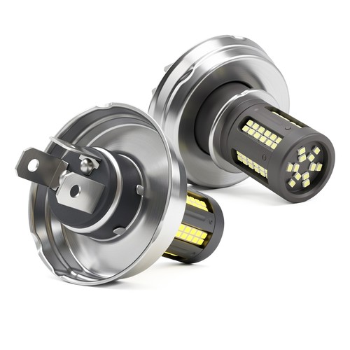 2 X P45T 84SMD Faro LED Faro Alto/Basso Lampadina 12V 24V Moto AUTO - Foto 10 di 10