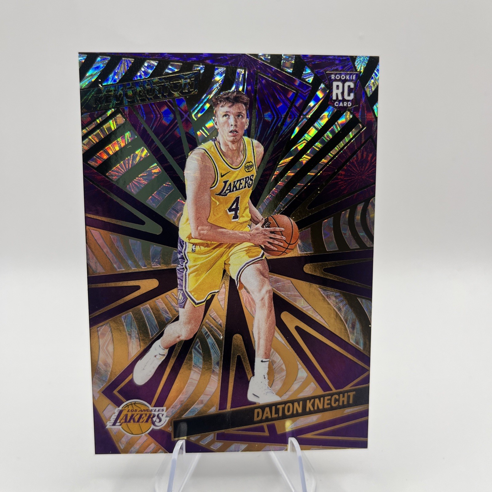 2024-25 Panini Revolution - Rookies Dalton Knecht #109 Fireworks /149 (RC)