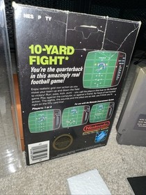 10-YARD FIGHT* (Nintendo NES 3-Screw, 1985) CIB Complete In Box