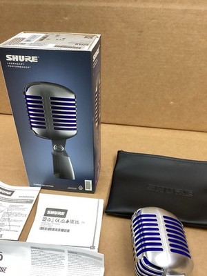 Shure Super 55 Deluxe Supercardioid Dynamic Vocal Microphone New