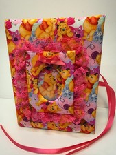 Disney Baby Winnie and Flowers Photo Album -in Pink - Holds 100 4x6 Photos
