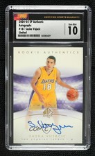 2004 SP Authentic Rookie Authentics Limited Sasha Vujacic CSG 10 Gem Mint 00e2