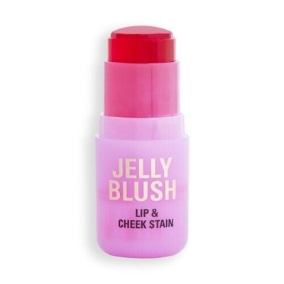 Makeup Revolution Jelly Rouge Stick Lippen- und Wangenfleck Erdbeergelee