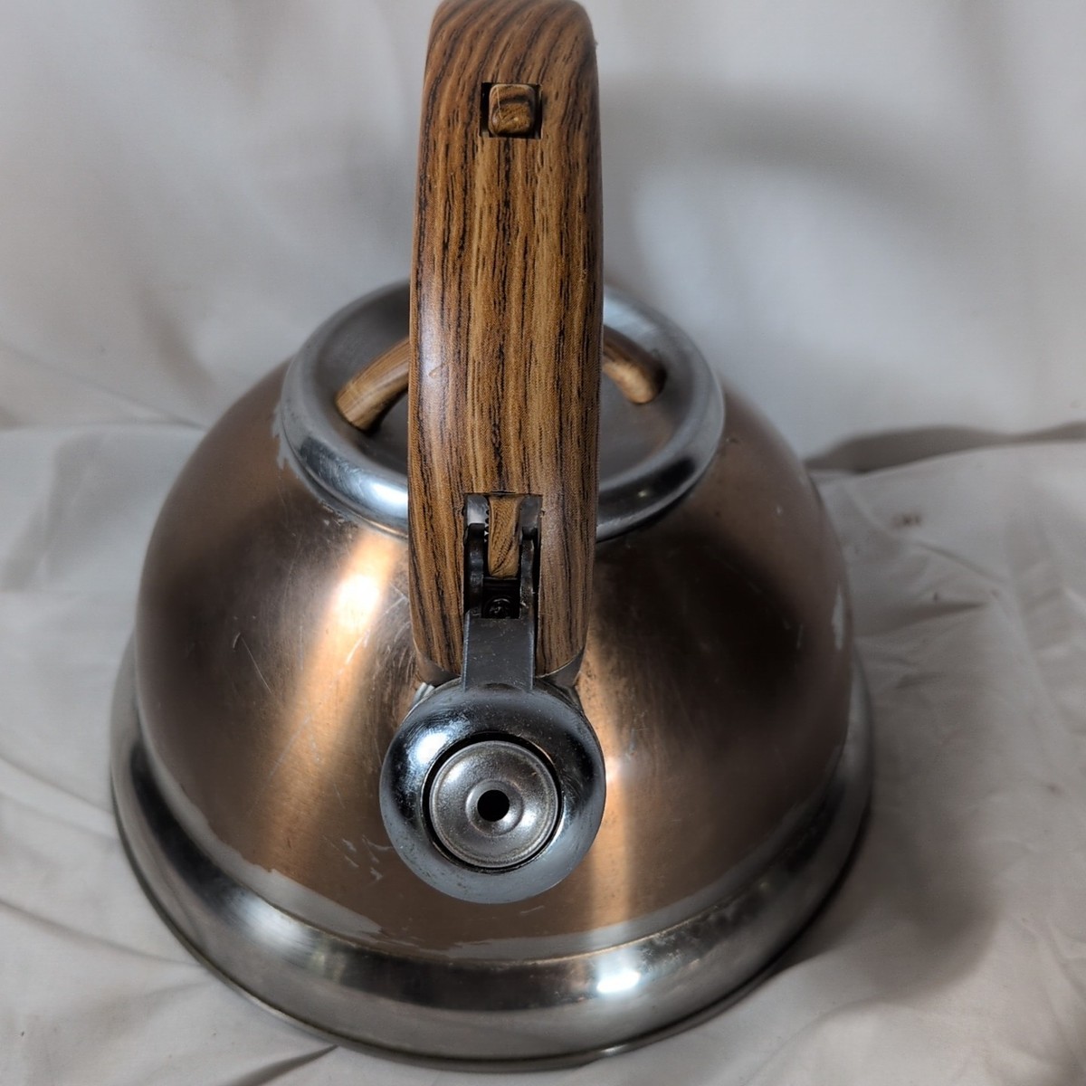 Balduzzi Italian Style Stainless Steel Induction Tea Kettle Faux