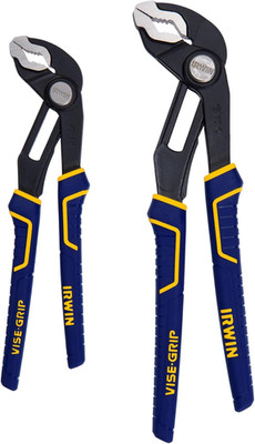 Tools VISE-GRIP Groovelock Pliers Set, V-Jaw, 2 Piece, 2078709