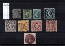 New South Wales 1860-1872 used stamps 