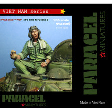 PARACEL MINIATURES VIETNAM SERIES NVA3509 NVA TANK COMMANDER " VU"