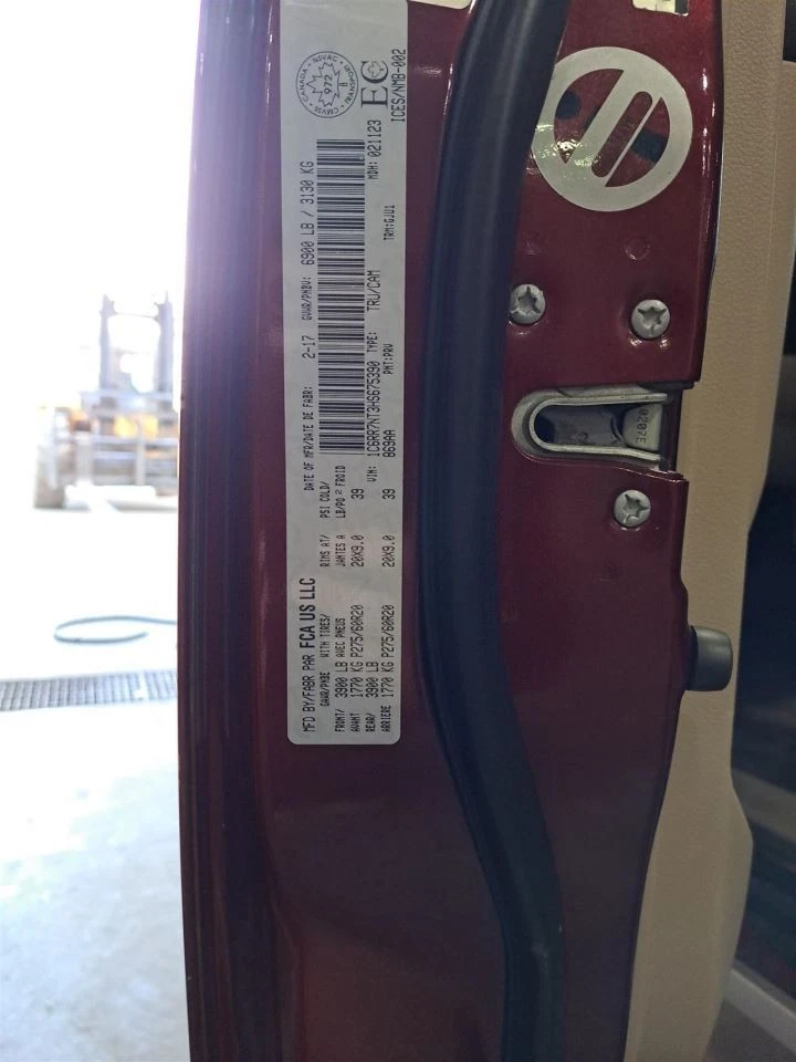 Interruptor de ventana de puerta delantera del lado del conductor Lh Ram1500 Sku#4285418 2017 Foto 3 de 4