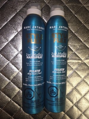 Marc Anthony Texture Hair Spray Style Flex 2-In-1 Adjustable Flex Nozzle 