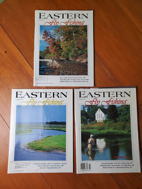 Eastern Fly Fishing Magazine 2005 Fall, Spring, and Summer