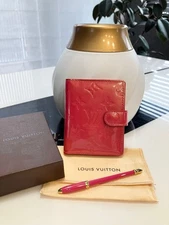 Louis Vuitton Vervis Monogram Agenda Mini Day Planner Cover LV Auth TH0086