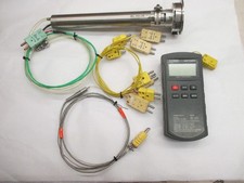 Exergen IRt/c 100 A-Hie with Manual & Exteck 421501 Type K Thermometer