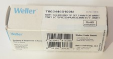 Weller RTW1 Soldering Tip Set 0.4 MM For WMRT...