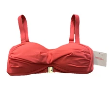 Ruby Ribbon Bikini Top Size 6 Light Pink Padded