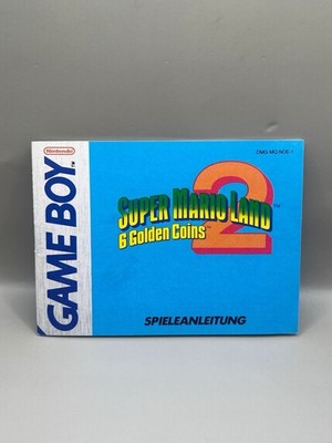 Super Mario Land 2 (Nintendo Gameboy ) NUR Anleitung - Deutsch