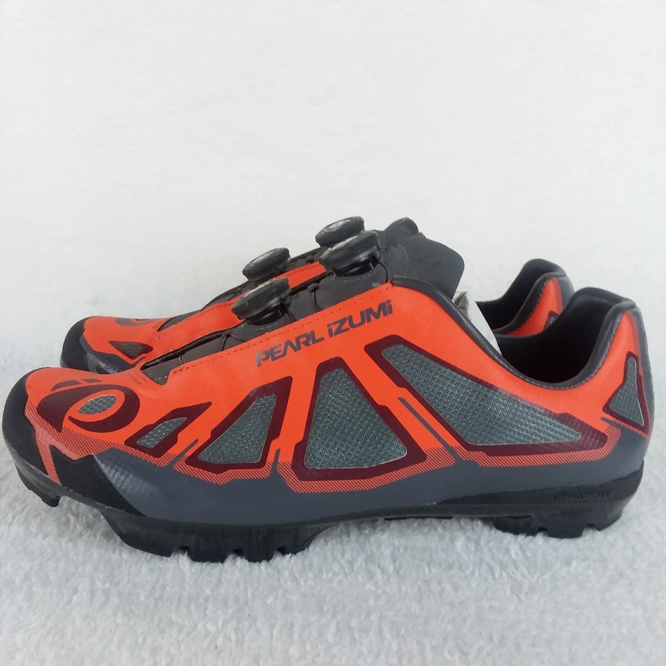 Велосипедные туфли с оранжевым циферблатом Pearl Izumi X Project 1.0 BOA 46 евро бутсы Shimano - Изображение 4 из 4