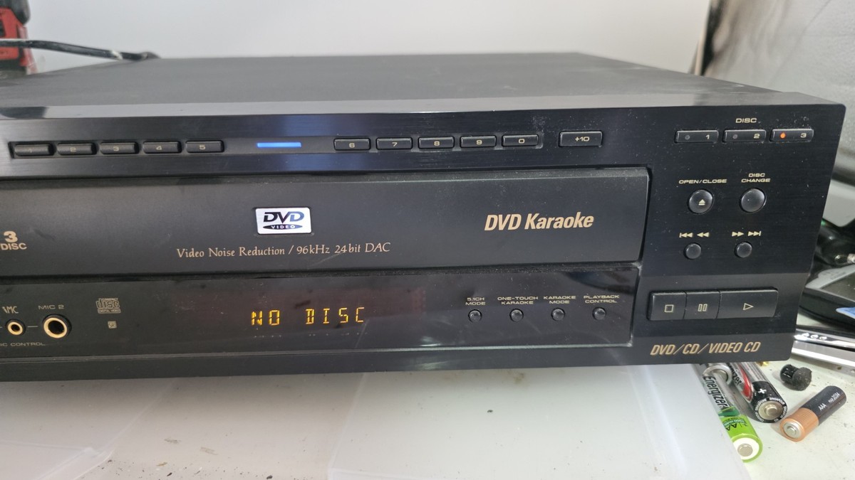 Pioneer DVD-V630 Multi-Disc DVD VCD Karaoke Player | eBay