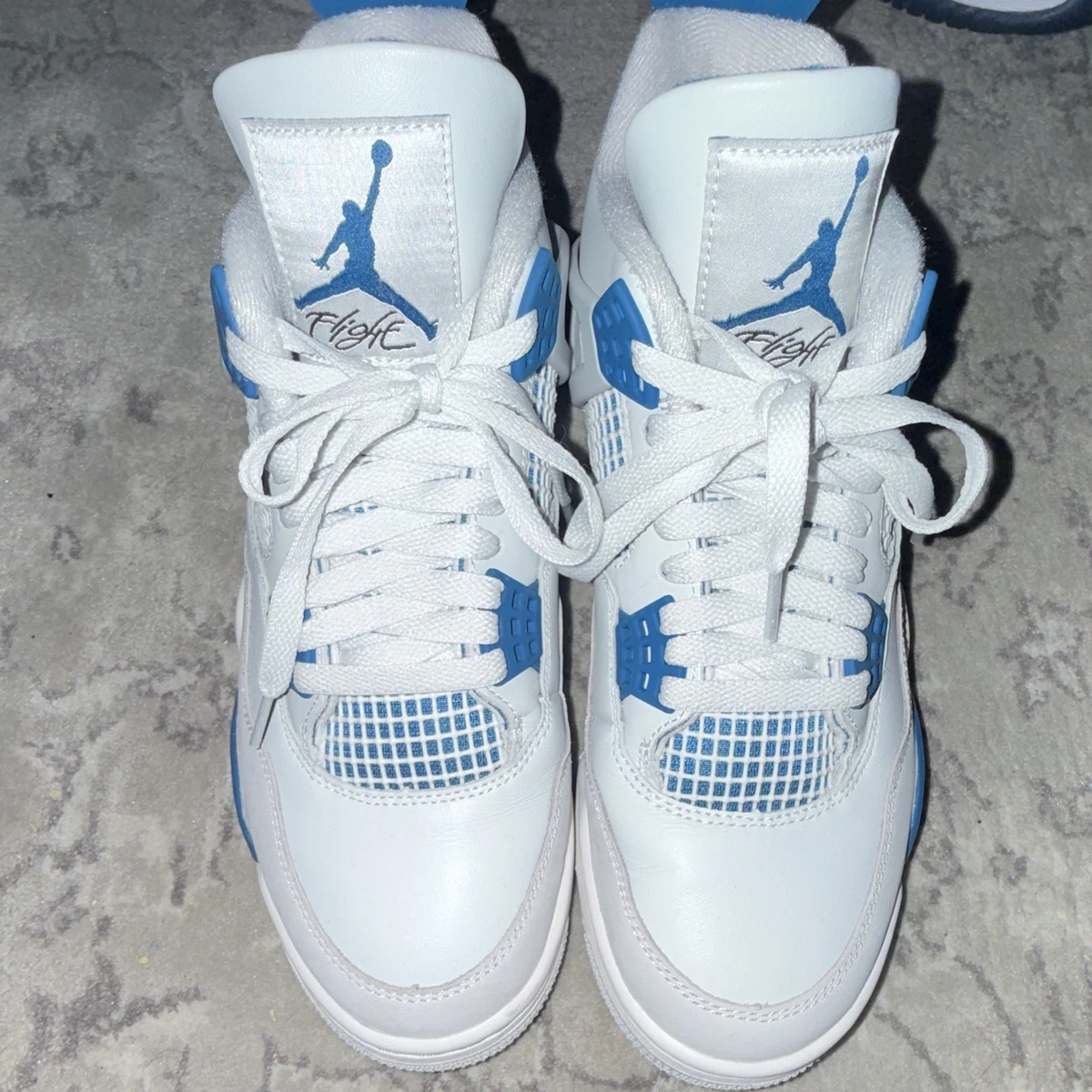 Preços baixos em Jordan 4 Retro 2024 Military Blue | eBay
