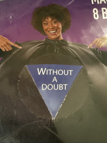 Magic 8 Ball Inflatable Costume with Fan ONE SIZE ADULT - Picture 3 of 11