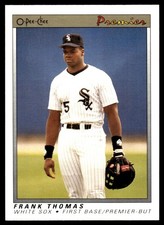 Frank Thomas 1991 O-Pee-Chee Premier #121 White Sox MLB READ FREE SHIPPING