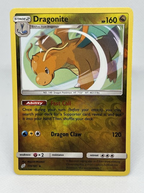 Dragonite [Reverse Holo] #119 (Team Up (2019))