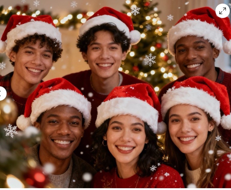 Sombrero de Navidad Papá Noel De lujo Bah Humbug Negro Ideal para Vestidos de Elegante Fiestas